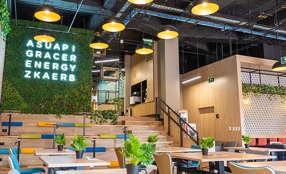 Instalaciones del coworking Calle 75