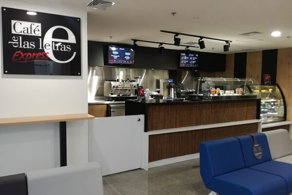Barra de cafe gourmet