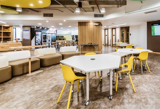 Instalaciones del coworking Plaza de las Américas
