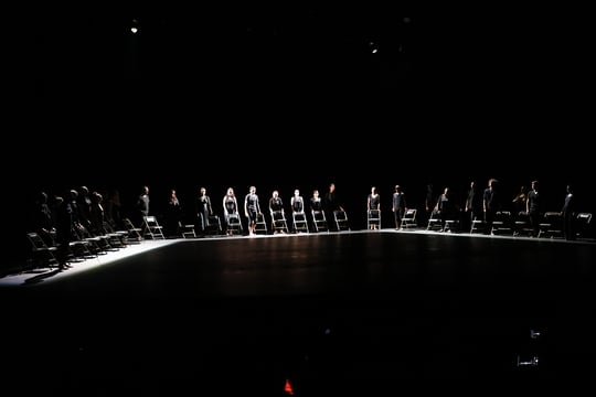 Varios estudiantes del Programa de Actuación y Dramaturgia