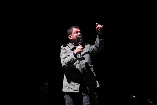 Un estudiante del Programa de Actuación y Dramaturgia