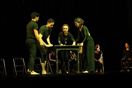 Cuatro estudiantes del Programa de Actuación y Dramaturgia