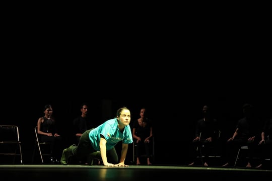 Una estudiante del Programa de Actuación y Dramaturgia