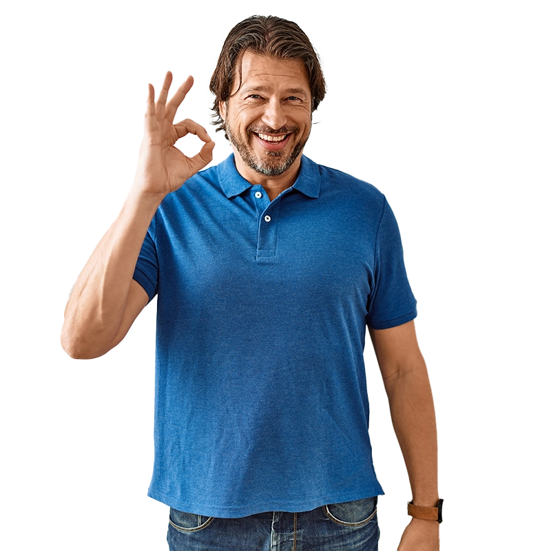 hombre sonriendo