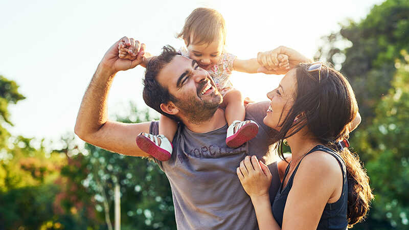 familia feliz 