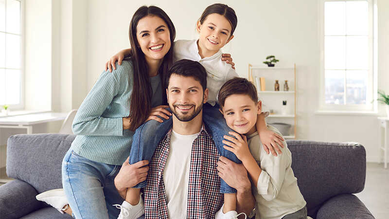 familia feliz 